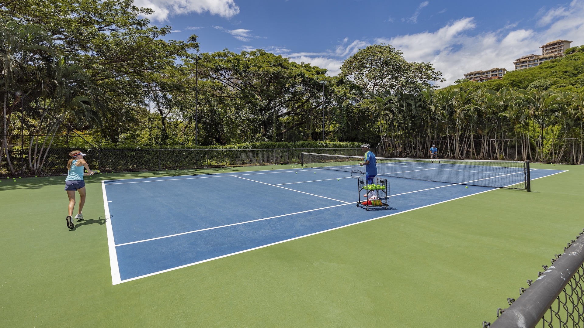 People playing Pickleball in Playas del Coco