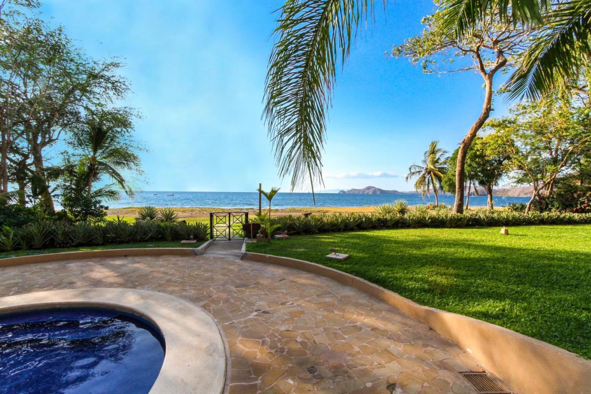 View of the Pacific from a luxury home on beachfront concession property