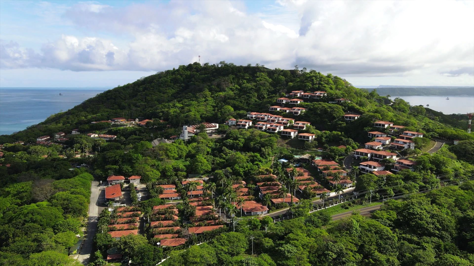 Hillside condo community with an HOA in Costa Rica