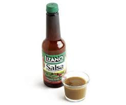 Bottle of Salsa Lizano, used in making Gallo Pinto