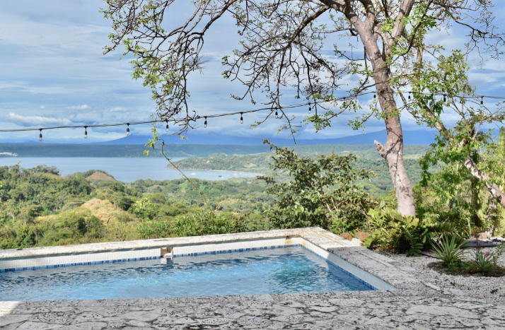 View of the Gulf of Papagayo from a luxury home in Costa Rica