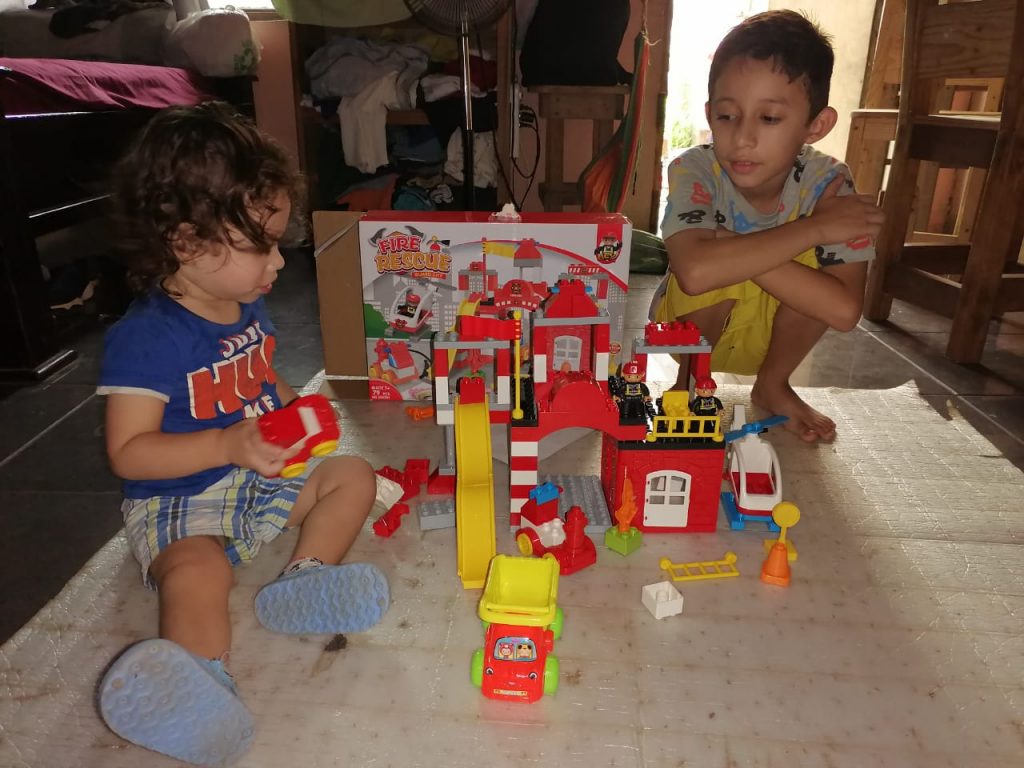 Kids enjoying special projects for Children's Day
