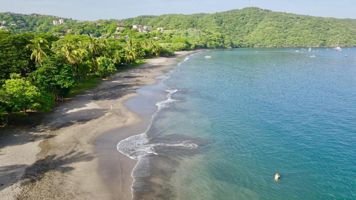 View looking south from Playa Hermosa Costa Rica